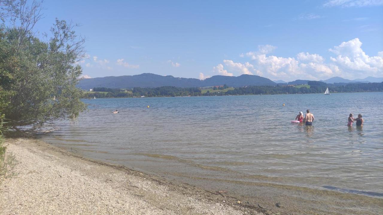 Glamping Wallersee - Unter Dem Kastanienbaum Helming Exterior photo